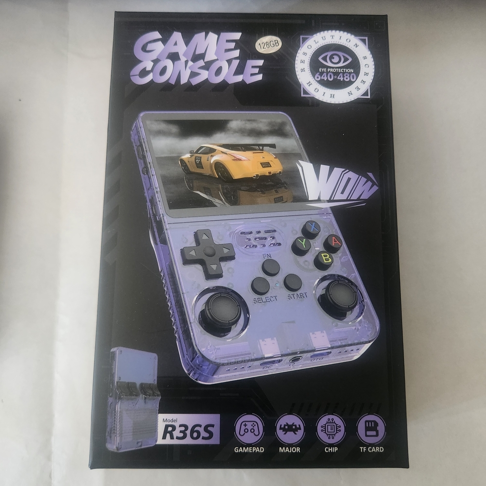 R36S Handheld Game Console